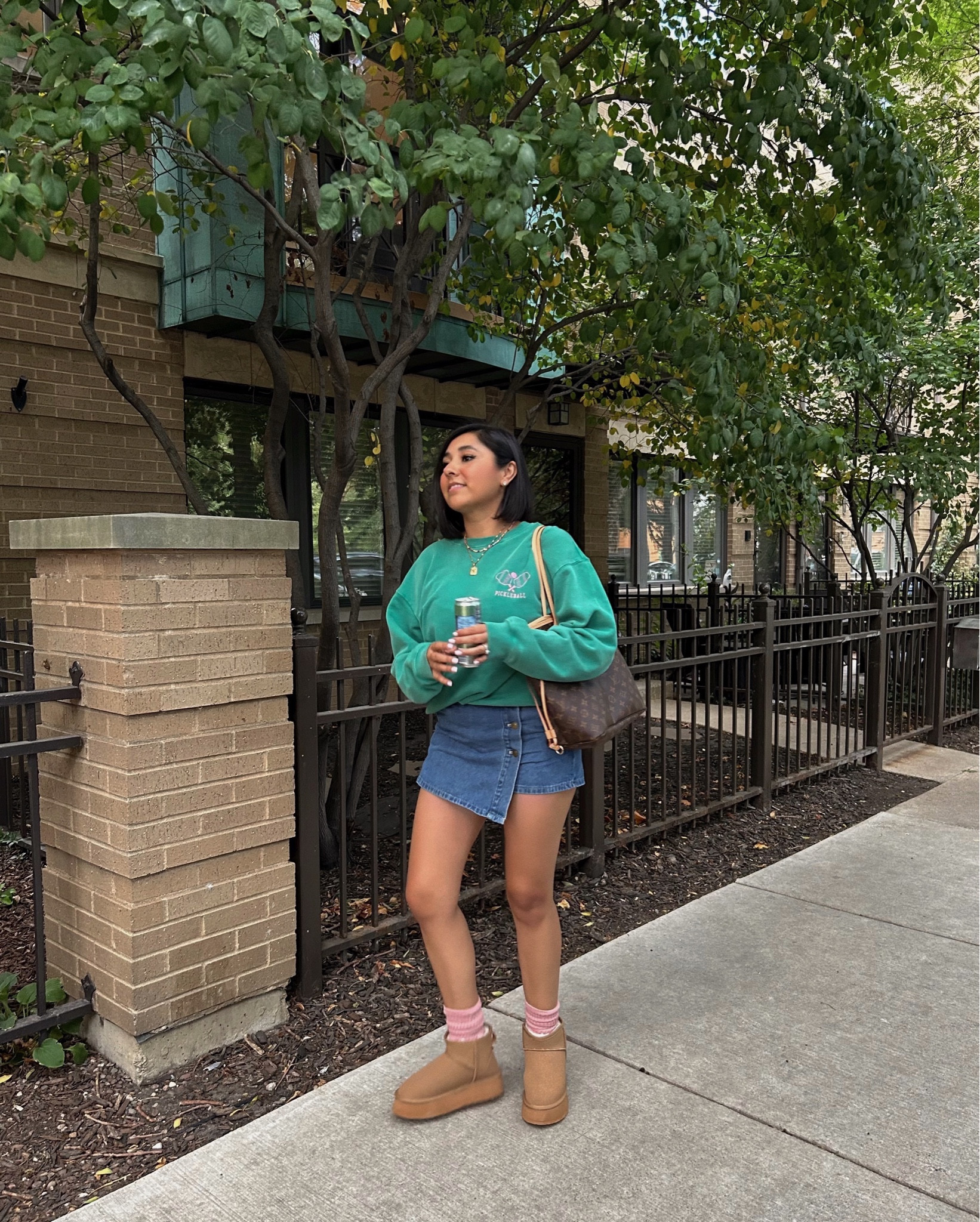 Wearing a size XL in sweatshirt. 

#LTKshoecrush #LTKstyletip #LTKitbag