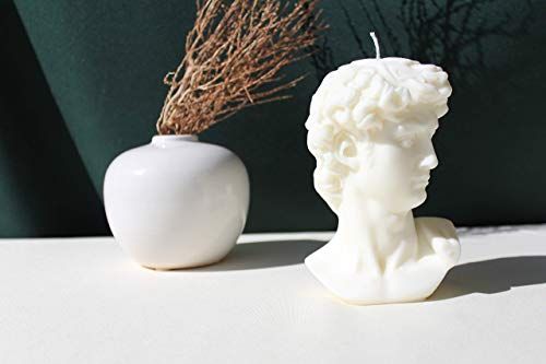 Large Bust Candle | David Statue Candle | Soy Wax Candle | Hand Poured Candle | All-natural Home-... | Amazon (US)