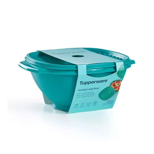 Tupperware Crystal Clear Store & Serve - 25.25C Round Container in 2023