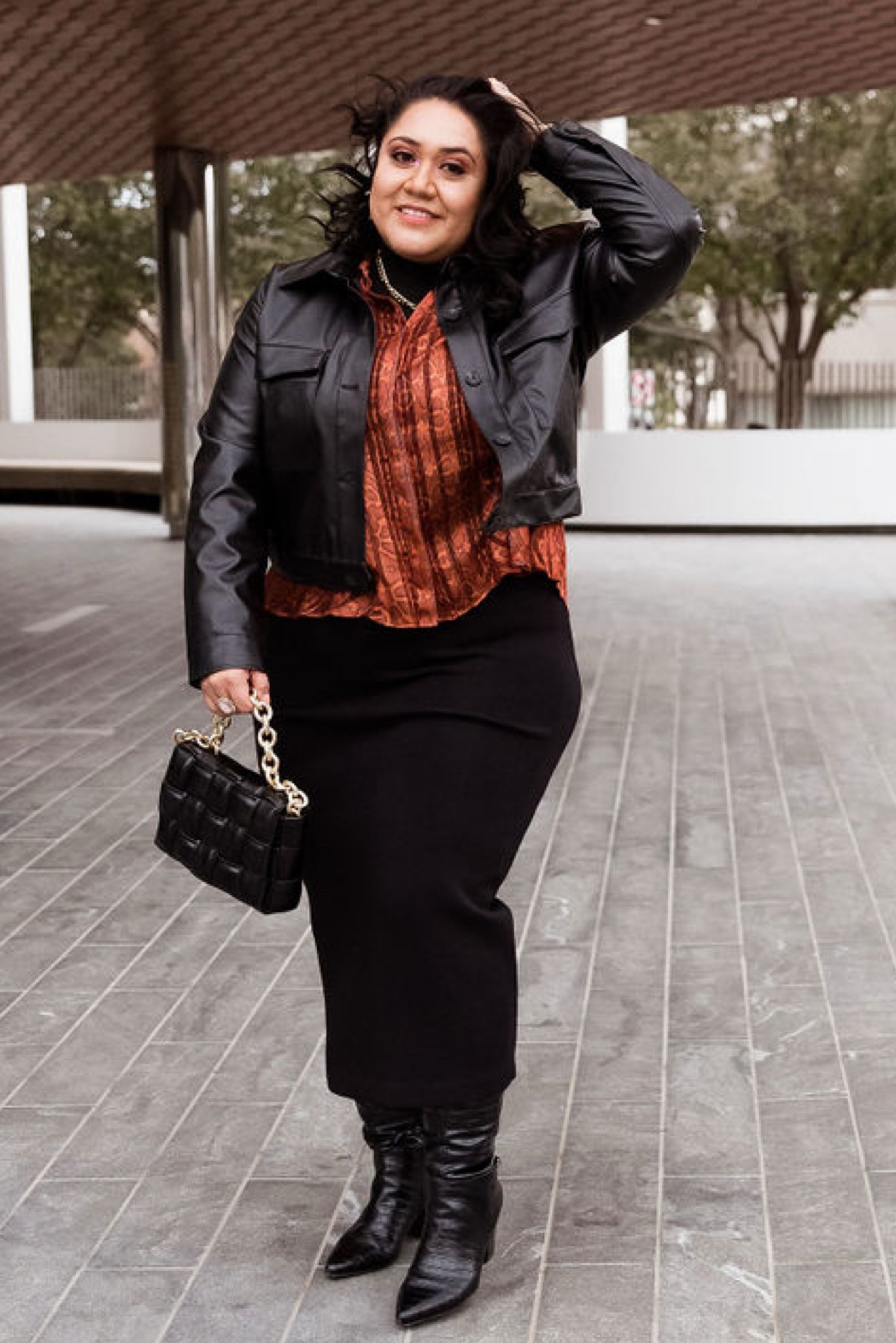 Winter Outfit🚨 Loft sale 🚨

$22 (original $69.95)
EXTRA 50% OFF + EXTRA 20% OFF! PRICE AS MARKED!

This jacket that fits like a shirt makes pulled-together polish easy-going and fresh. Point collar. Button front. Long sleeves with button cuffs. Front patch pocket. Back yoke with pleat beneath.

Wonderful to layer with a snake print blouse, mock turtleneck, long skirt, boots and weave bag.

#LTKSeasonal #LTKSaleAlert #LTKStyleTip