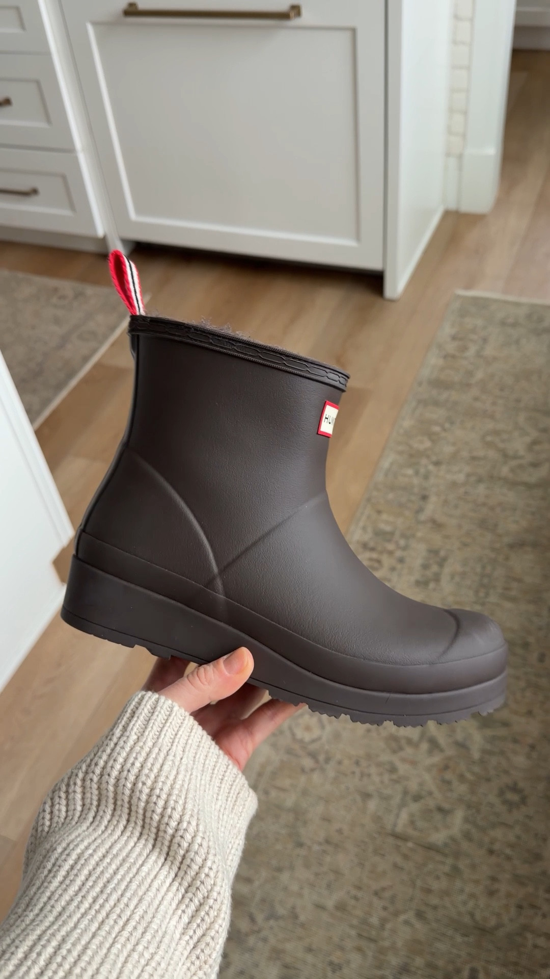 Loving these new Hunter play boots and the chocolate brown color. They come in a ton of colors. The fleece lining makes some super warm too! Run true to size. 

Boots, Hunter boots, Chelsea boots, snow boots, rain boots, winter boots, rubber boots, fleece lined boots

#LTKootd #LTKSeasonal #LTKmomlife