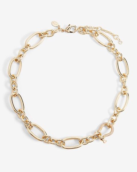 Oval Link Chain Necklace | Express