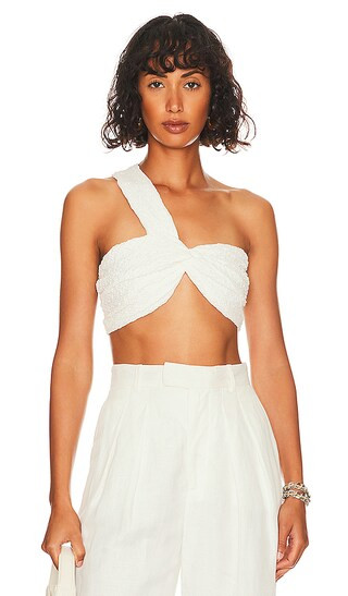 Crop Top in White | Revolve Clothing (Global)