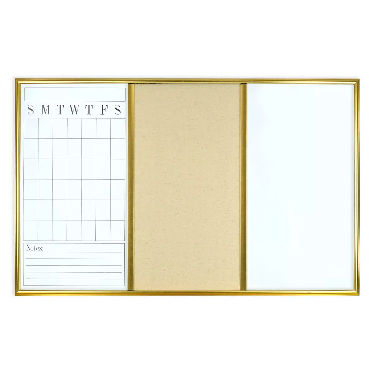 Belle Maison Dry Erase Calendar and Pin Board | Kohl's