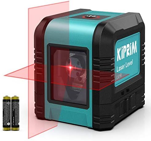 Kiprim Laser Level Self-Leveling Red Beam Horizontal and Vertical Cross-Line Laser for Constructi... | Amazon (US)