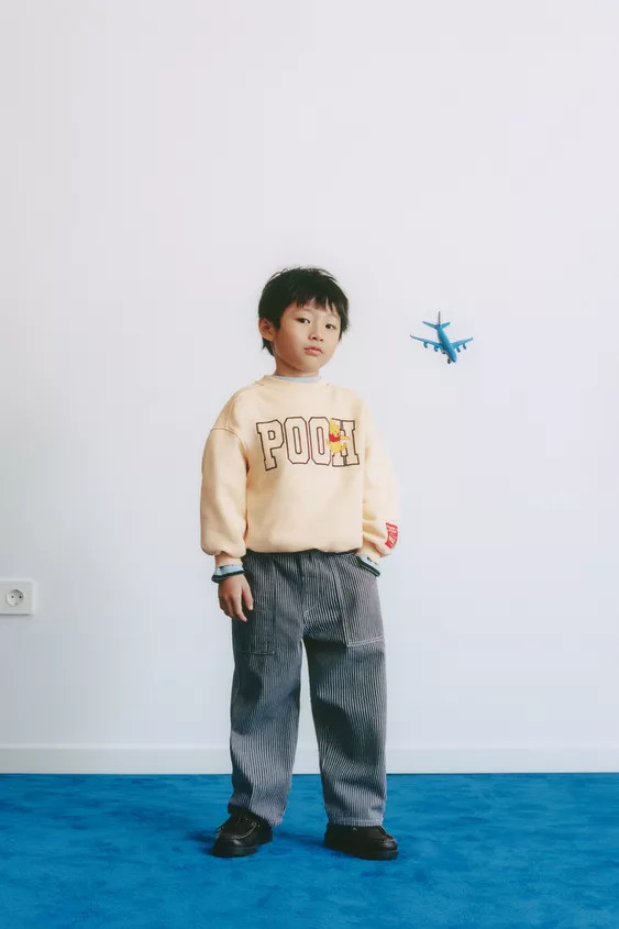 WINNIE THE POOH © DISNEY EMBROIDERED SWEATSHIRT | Zara UK