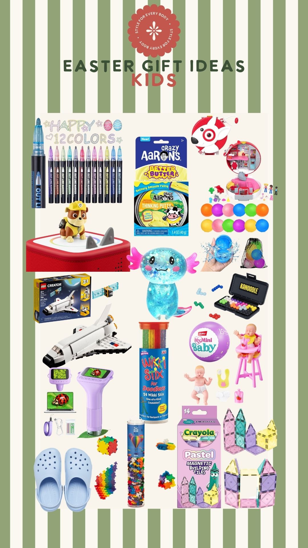 Easter gift ideas for kids. Amazon, Target, craft ideas, travel games  

 #LTKSeasonal #LTKSaleAlert #LTKKids