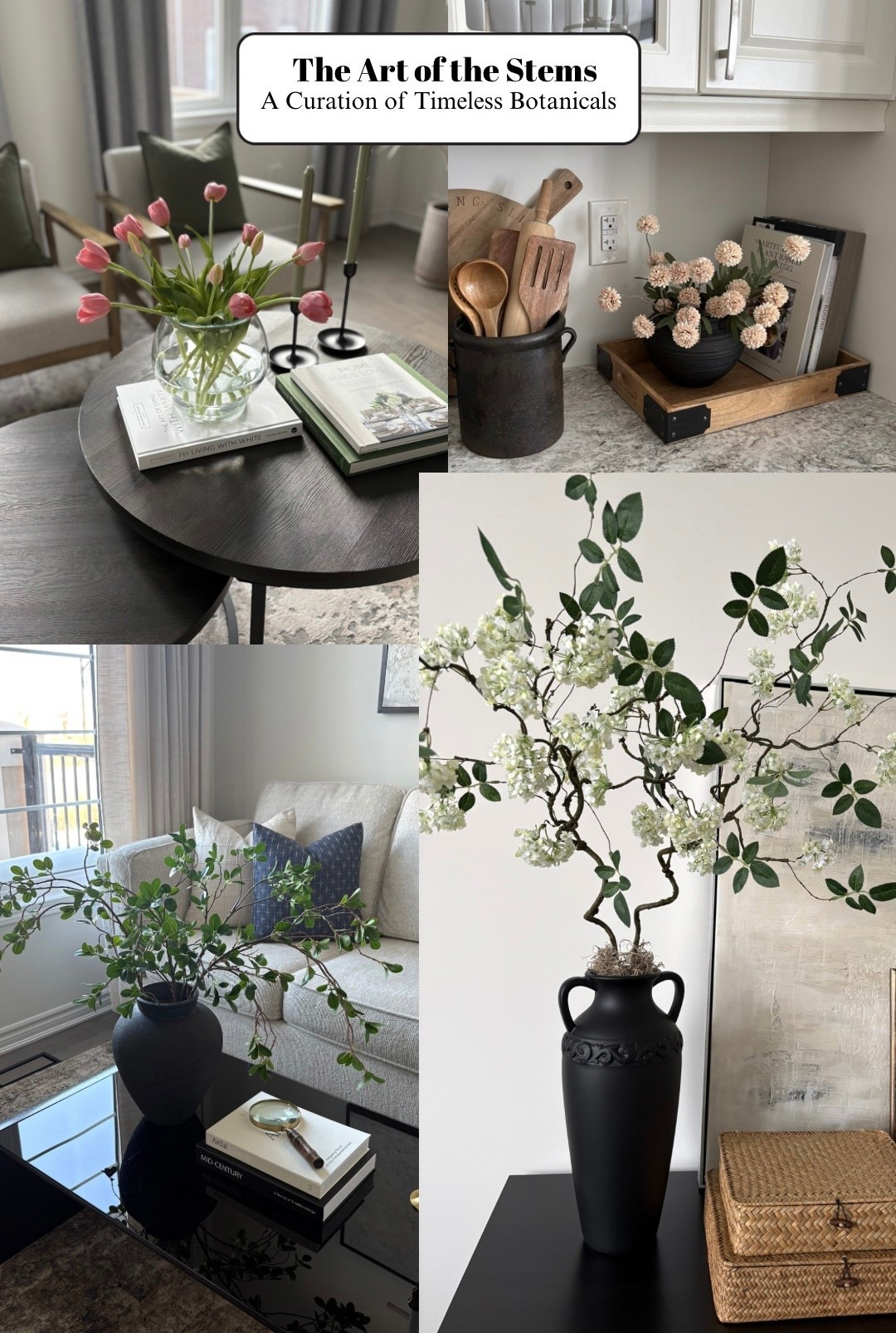 The Art of the Stems: A Curation of Timeless Botanicals🌱

The most effortless way to invite Spring into your home—without a full redesign—is simply refreshing your floral arrangements. 

• Pompon Mums 
• Tulips 
• Ficus Twig 
• White Snowball Branch

#springarrangement #greenery #springdecor #floralarrangement #homestylingideas


#LTKsummer #LTKsale #LTKhome