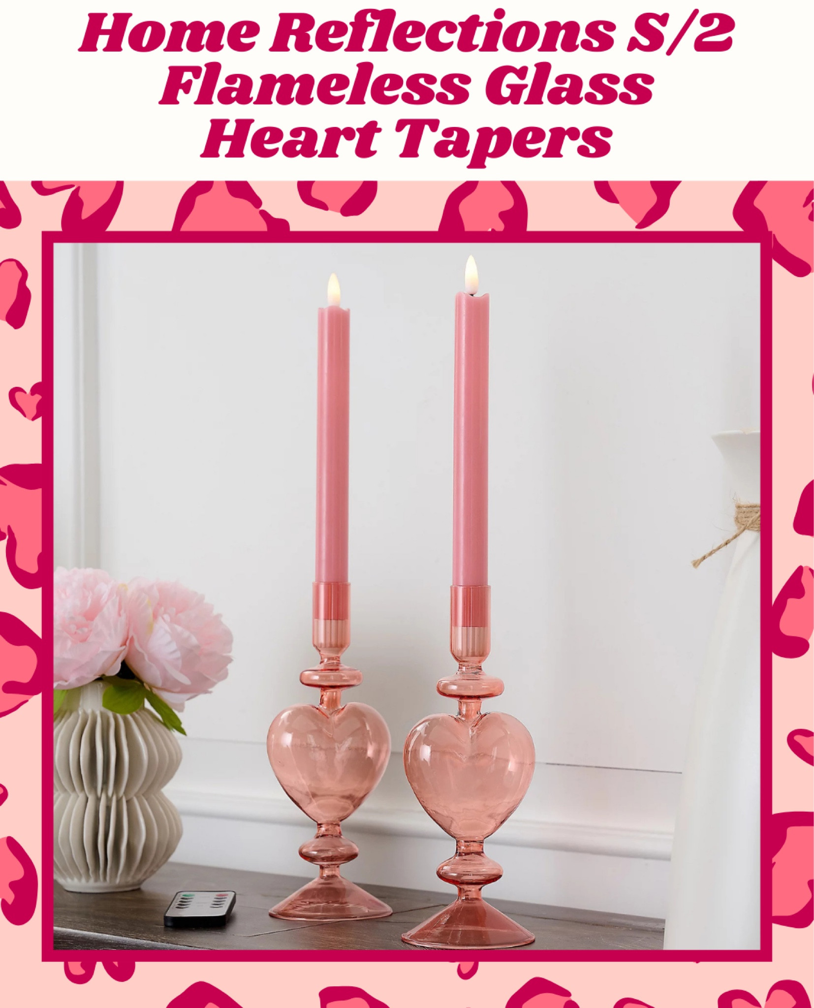 💖 Add a little romance to your decor with these stunning Flameless Glass Heart Taper Candles from QVC!

These elegant candles combine the charm of soft, flickering light with a delicate heart design—perfect for Valentine’s Day, anniversaries, or just bringing a cozy glow to your space.

✨ Safe and mess-free—no real flame!
✨ Perfect for tablescapes, mantels, or gifting.

#LTKFindsUnder50 #LTKSaleAlert #LTKHome