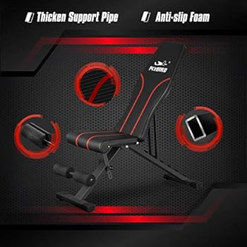 FLYBIRD Adjustable Bench,Utility Weight Bench for Full Body Workout- Multi-Purpose Foldable incli... | Amazon (US)