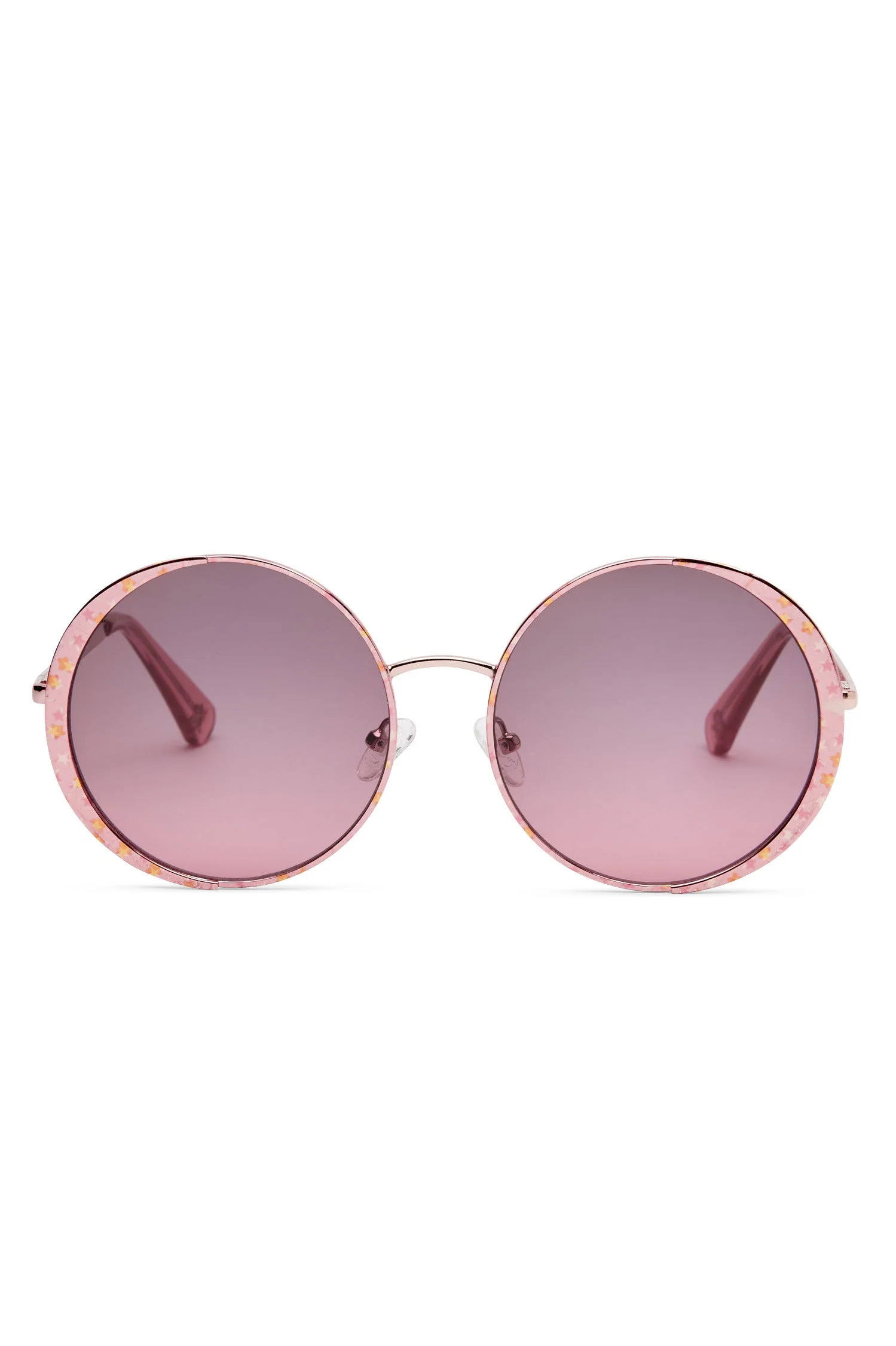 Hawkins Round Sunglasses | LOVESHACKFANCY