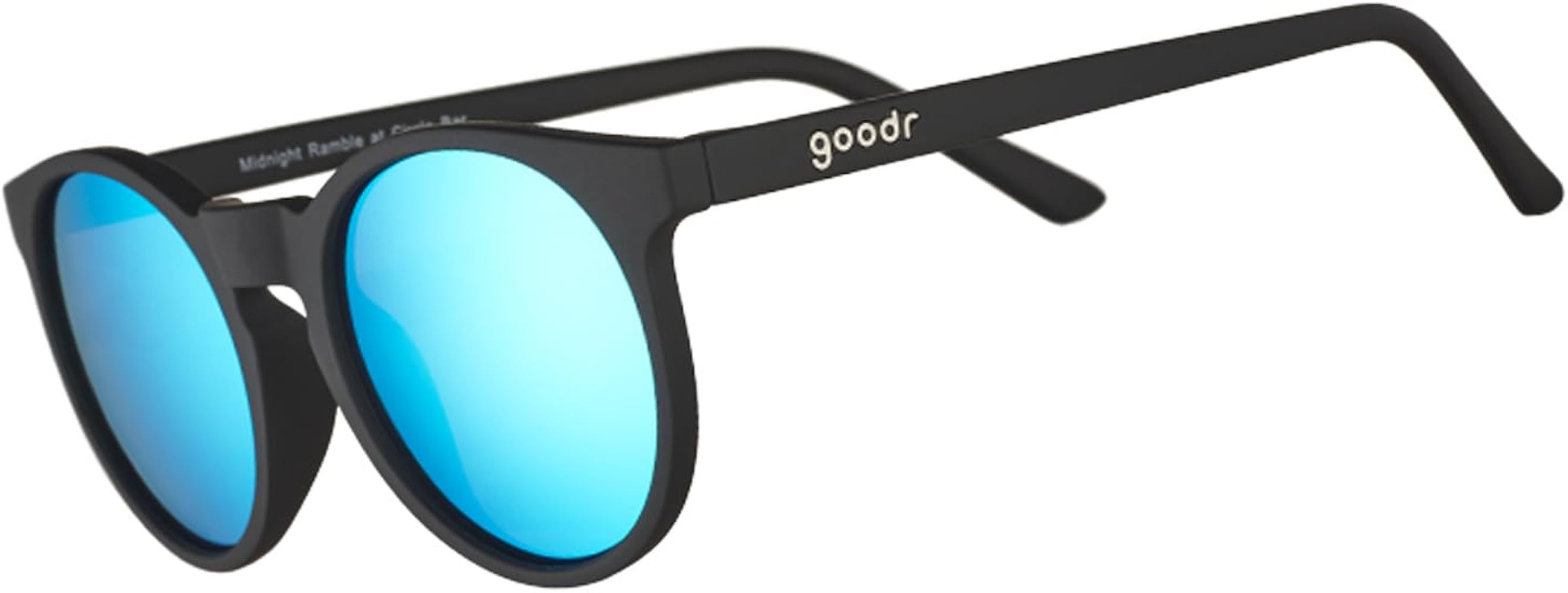 goodr Midnight Ramble at Circle Bar Polarized Round Sunglasses for Men & Women, Small Sized (Circ... | Amazon (US)