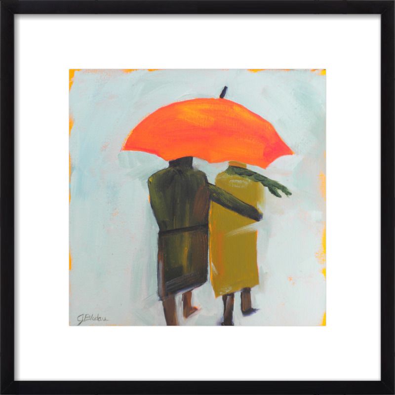 Umbrella Couple | Artfully Walls