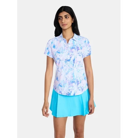 Birdie Bound Women’s Polo Shirt with Short Sleeves Sizes XS-XXL | Walmart (US)