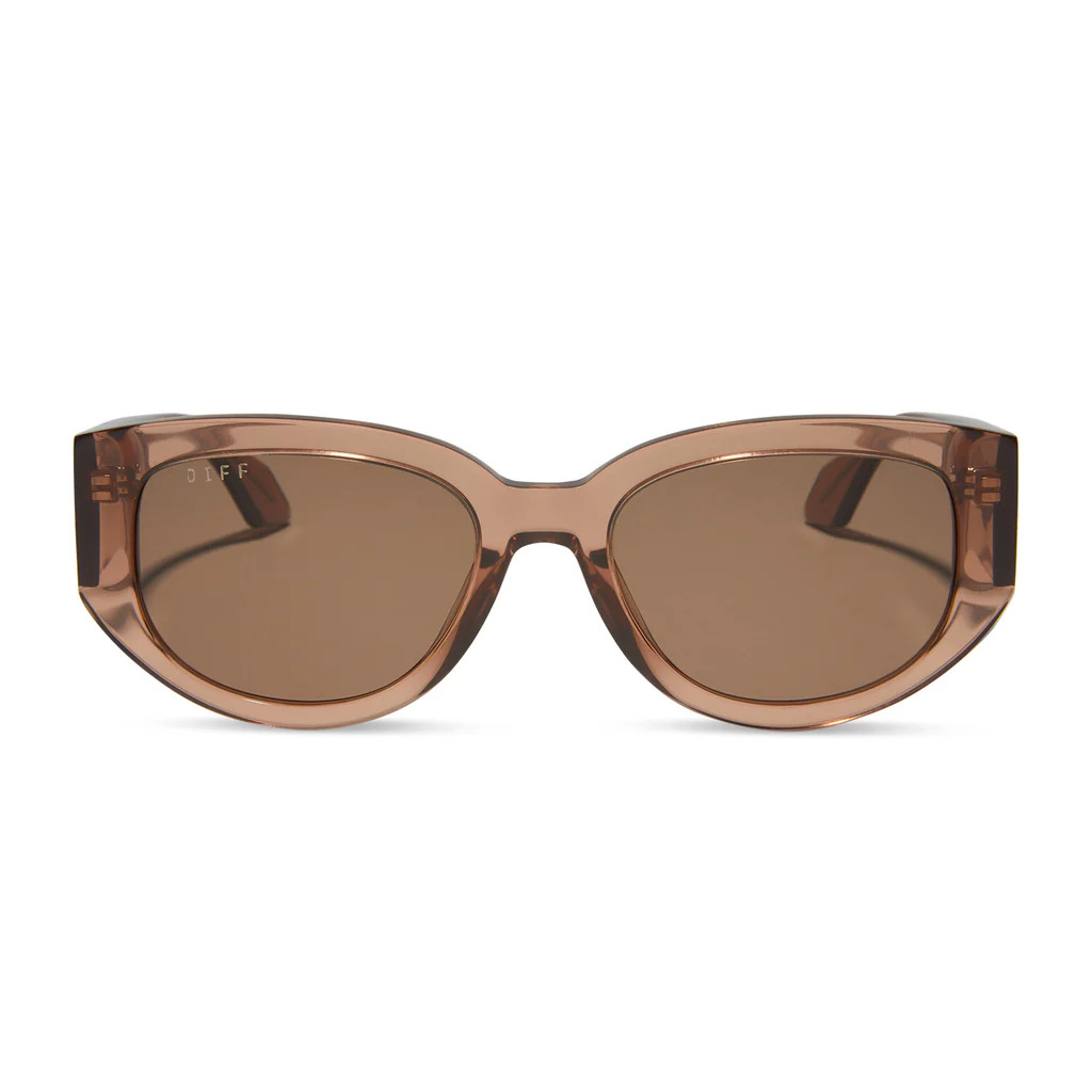 DREW - CAFÉ OLE + BROWN SUNGLASSES | DIFF Eyewear