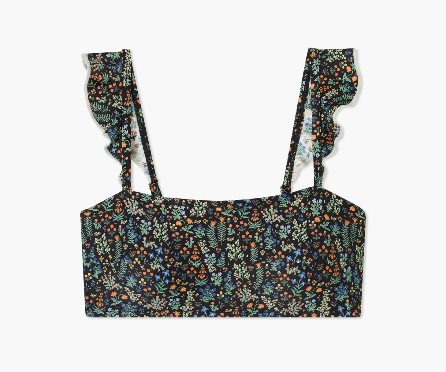 Menagerie Ruffle Oasis Bikini Top | Rifle Paper Co.