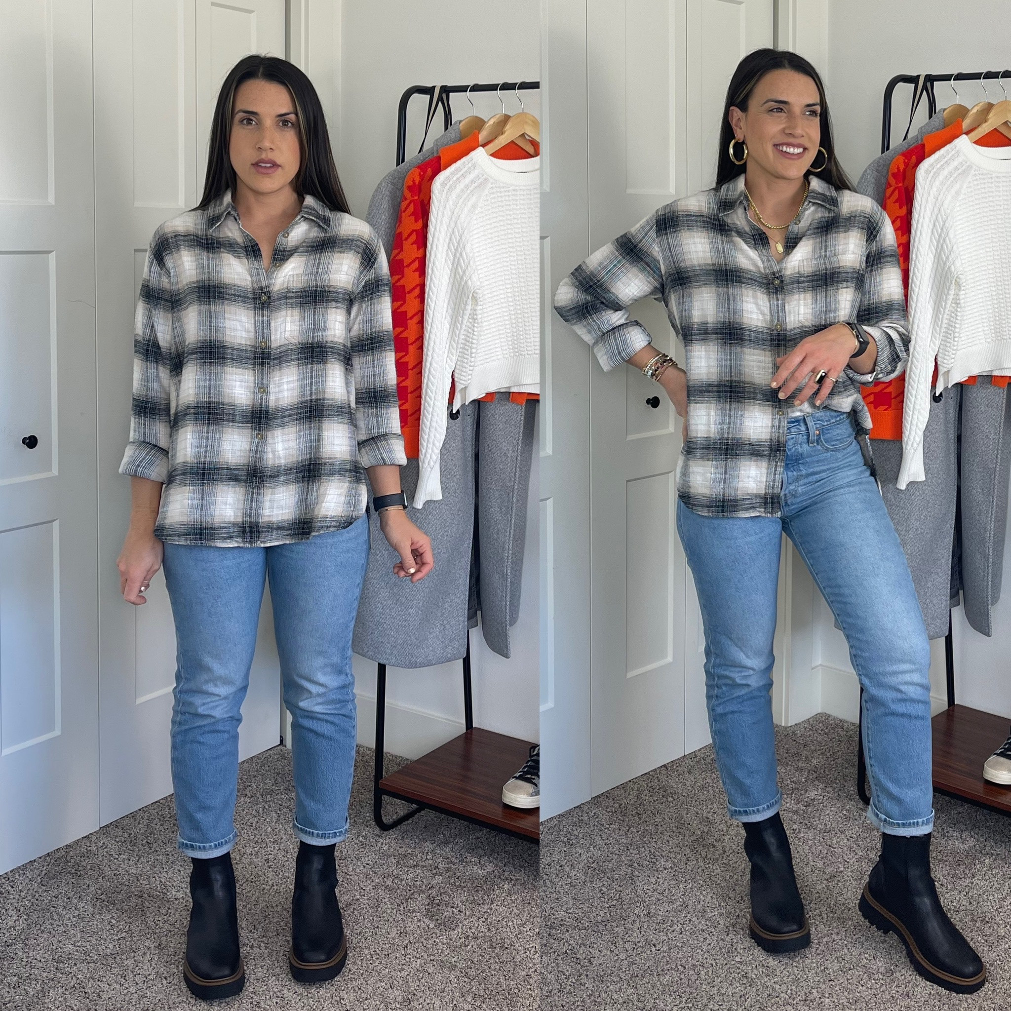 Fall style | plaid button down | Levi’s | Chelsea boots | flannel | autumn style | fashion ideas for everyday wear | waterproof boots

#LTKshoecrush #LTKstyletip #LTKSeasonal