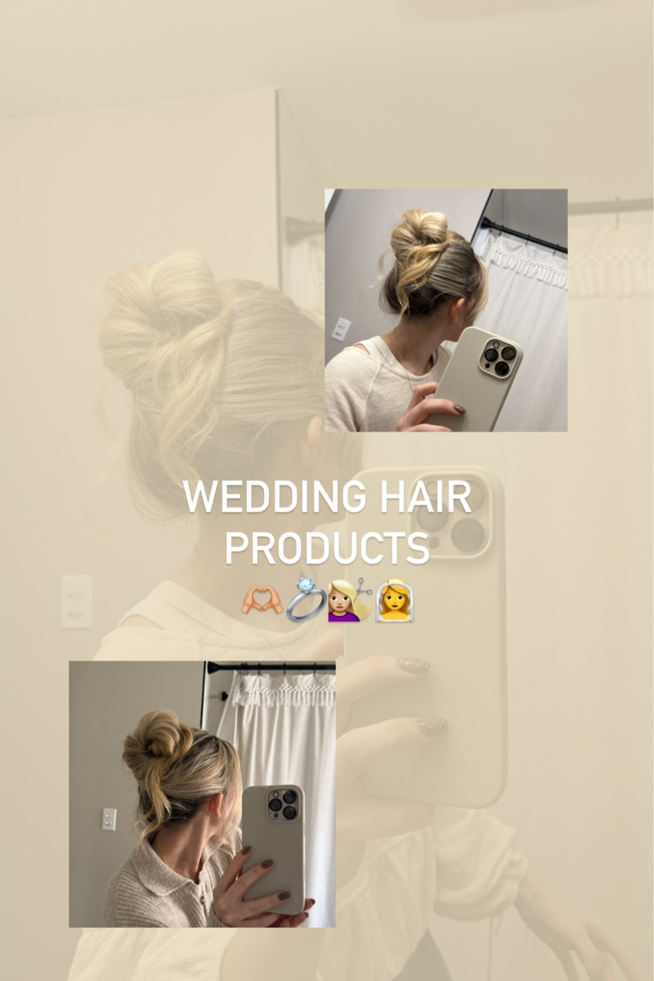 All the products I bought to do my own hair for wedding day! 

#LTKBeauty #LTKWedding