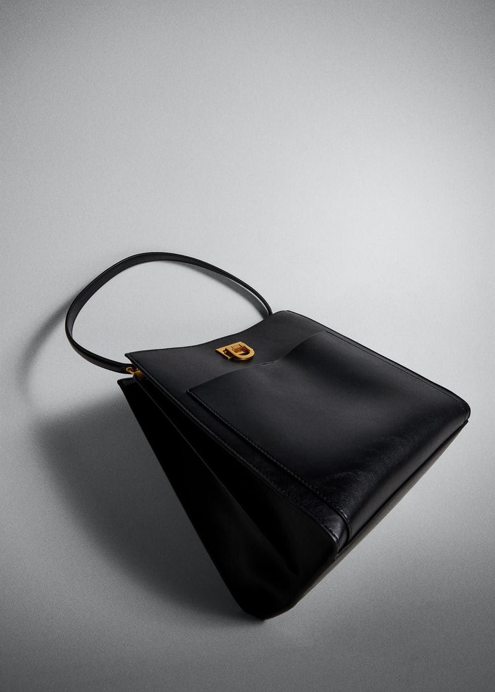 Pocket shopper bag -  Women | Mango United Kingdom | MANGO (UK)