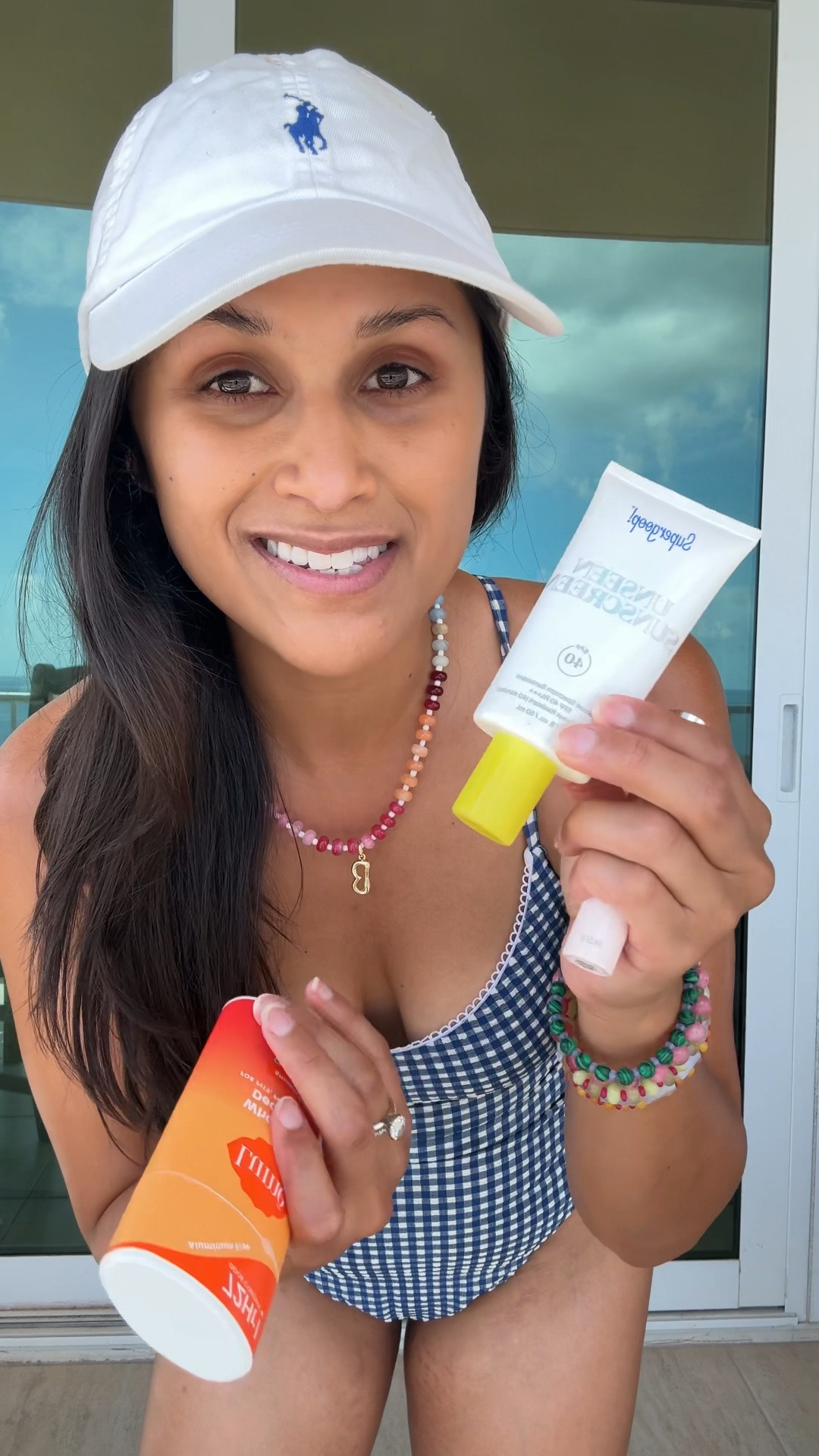 My beauty beach essentials! The unseen sunscreen by supergoop is my fave bc it’s so lightweight on your face.

#LTKgrwm #LTKTravel #LTKSwim