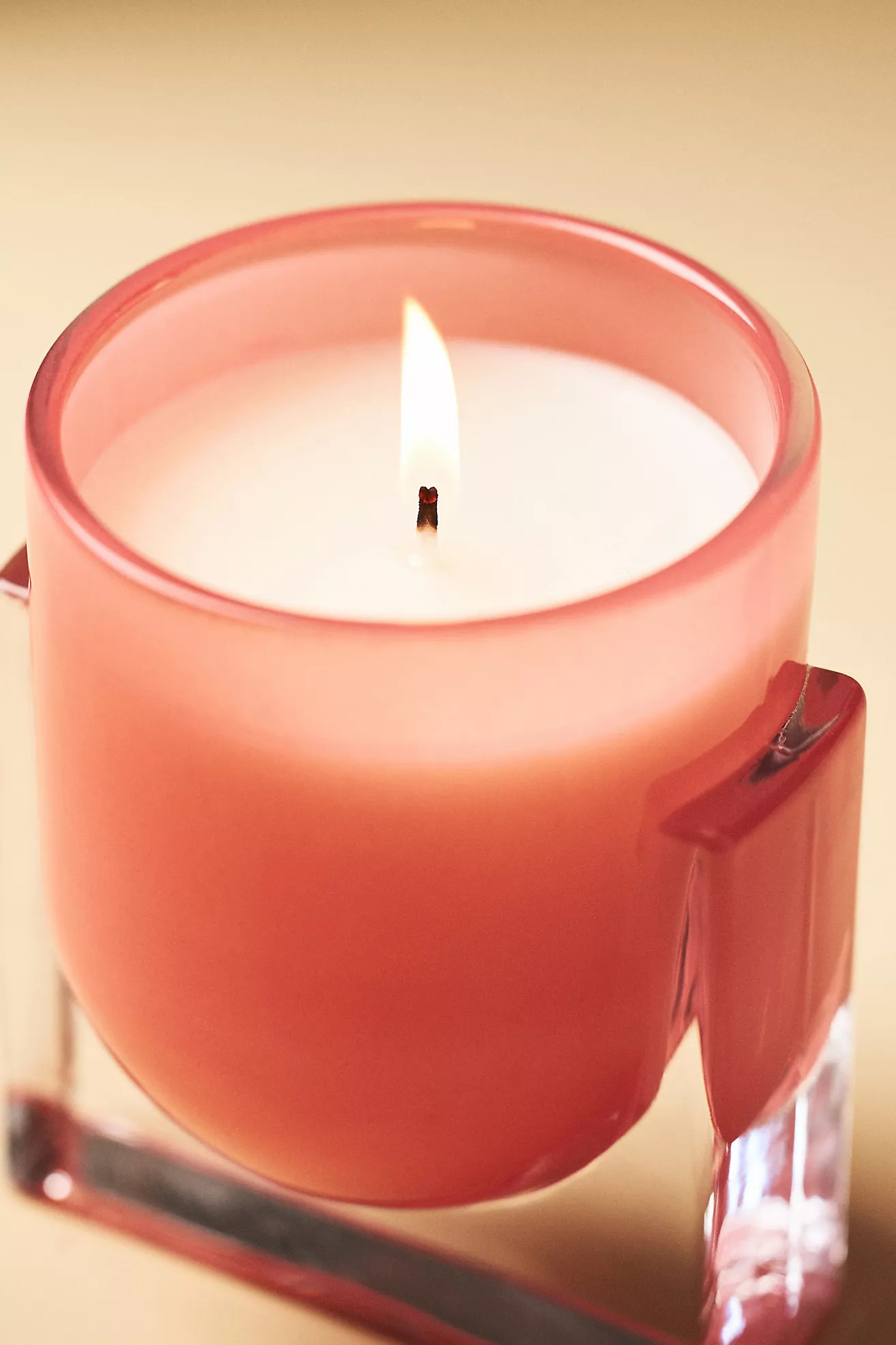 Found Notes Floral Orange Blossom & Santal Glass Candle | Anthropologie (US)