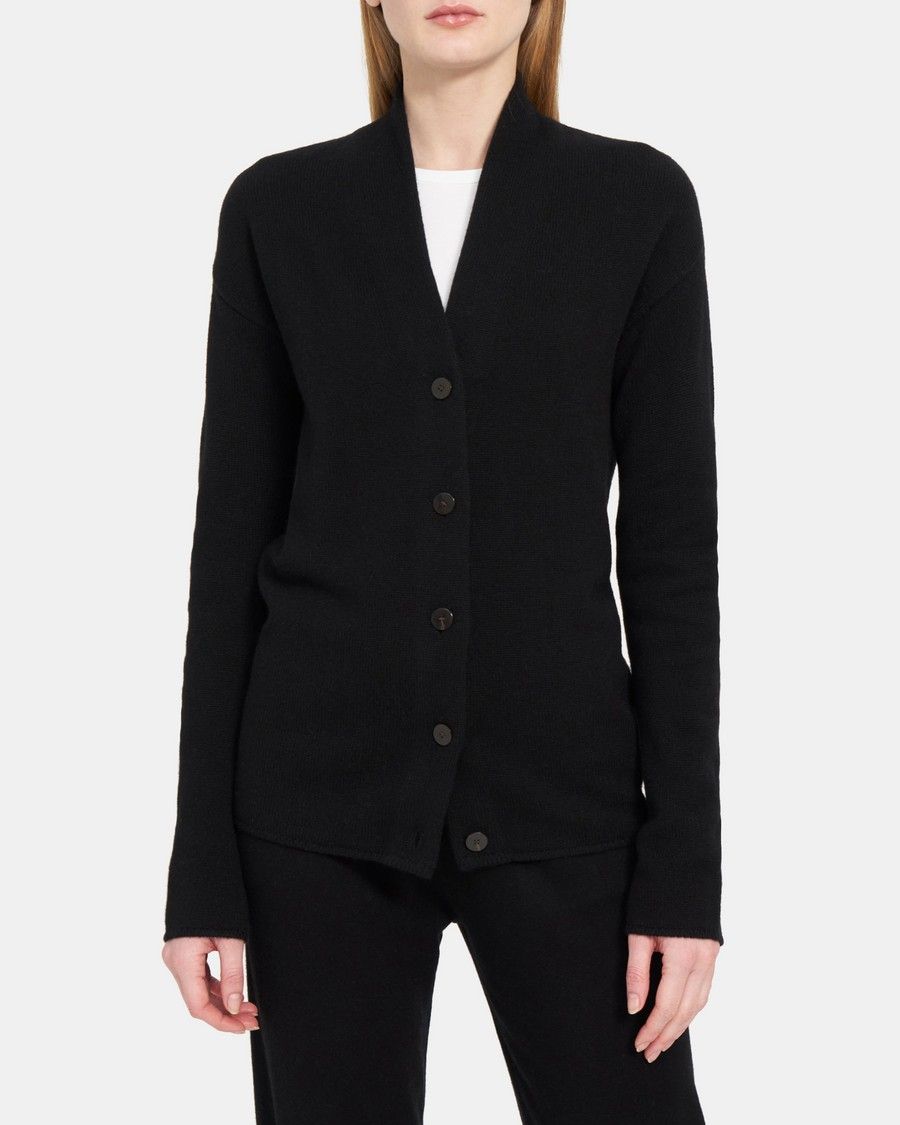 Button-Front Cardigan in Cashmere | Theory Outlet