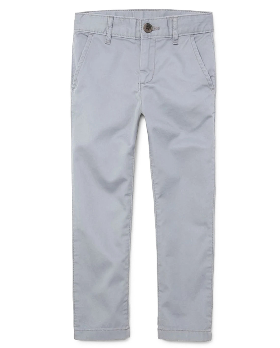 Boys Uniform Stretch Skinny Chino Pants - gray | The Children's Place