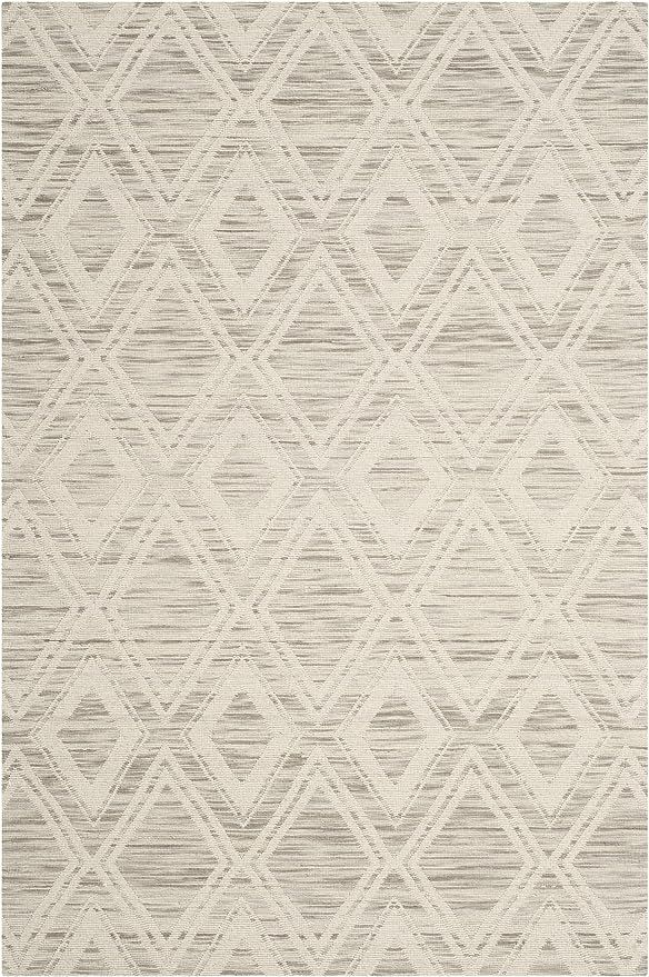 SAFAVIEH Marbella Collection Accent Rug - 3' x 5', Light Brown & Ivory, Handmade Wool, Ideal for ... | Amazon (US)