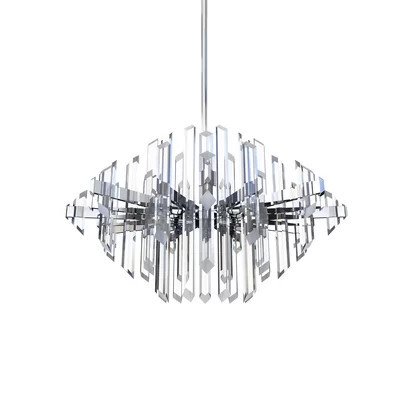 Facets Chandelier - Polished Chrome | Wayfair North America