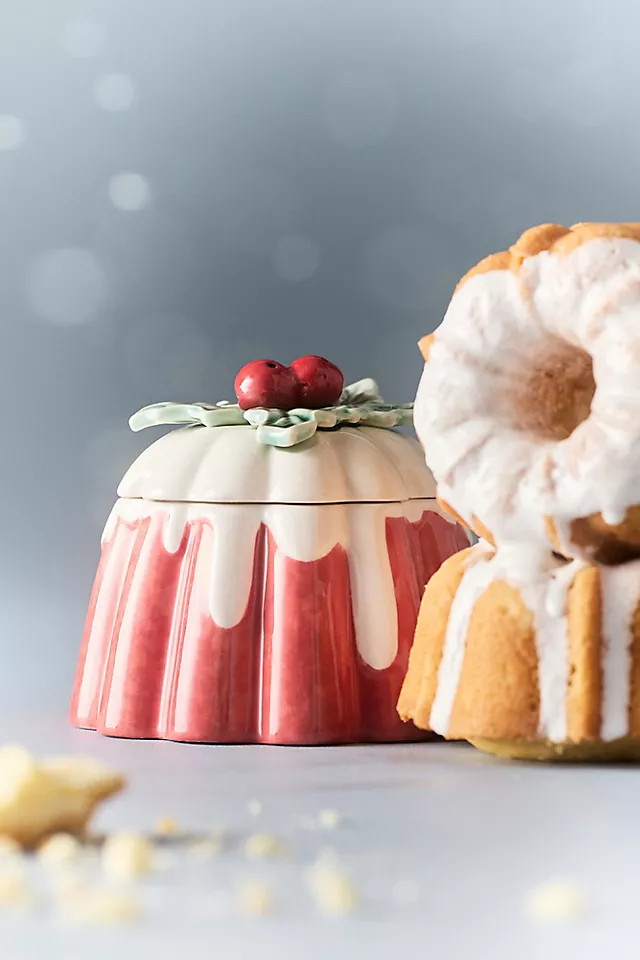Dulce Gourmand Poundcake Ceramic Candle | Anthropologie (US)