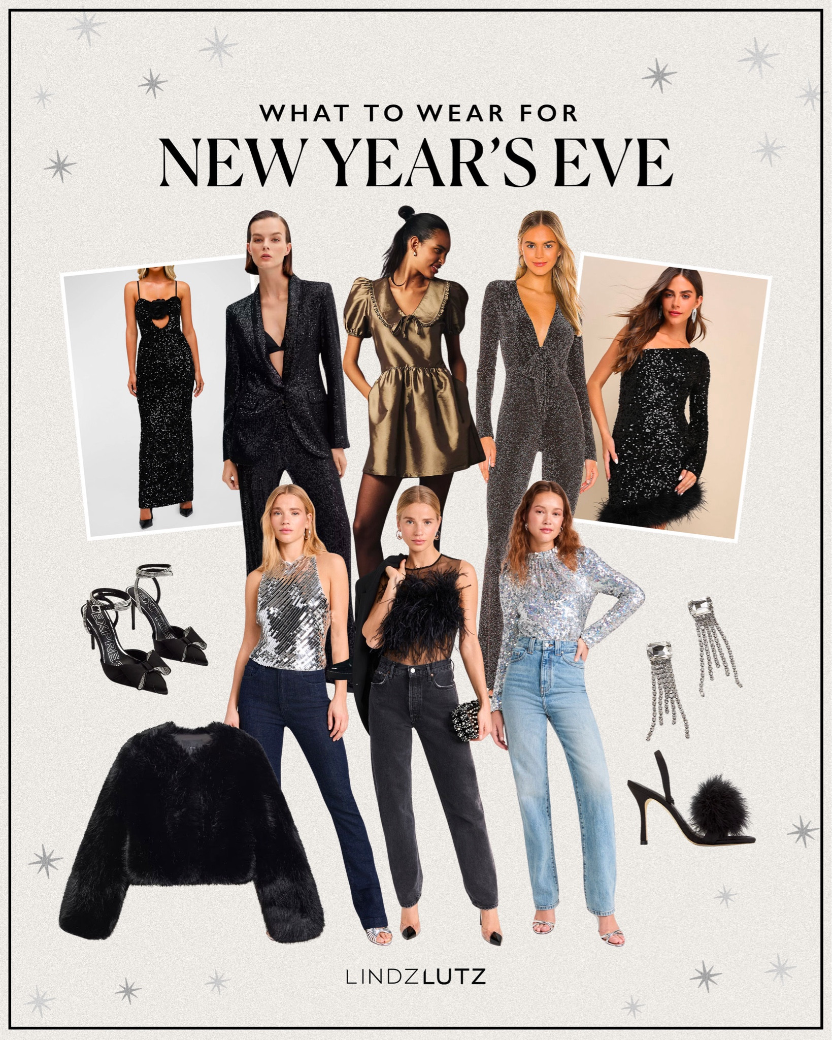 What to wear for New Year’s Eve ✨

#LTKSeasonal #LTKHoliday #LTKstyletip