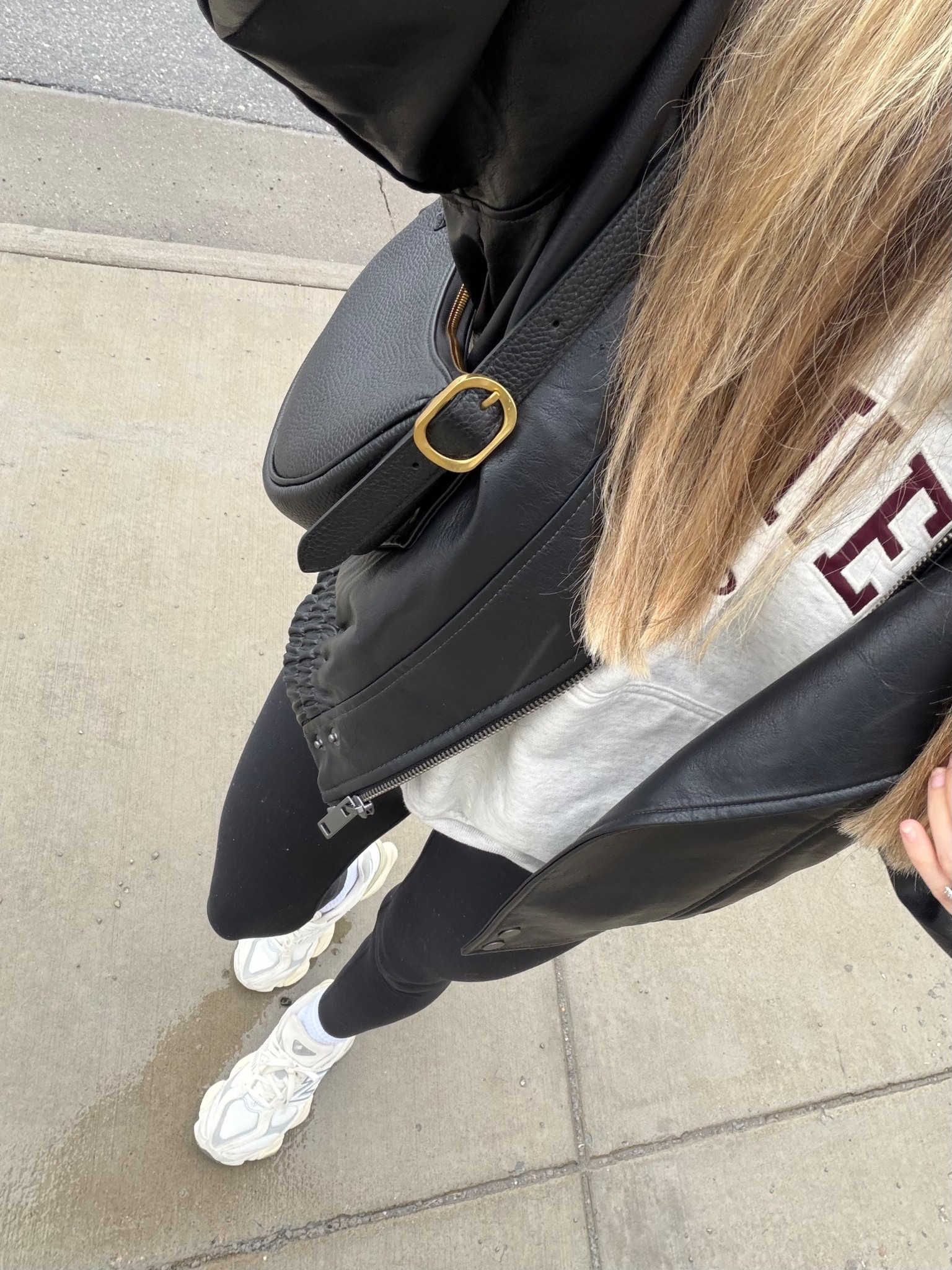 quick ootd on this cold rainy day — jacket has been a best seller and I have it in the tan too! It’s a little edgy, a little chic, and super versatile! Runs slightly oversized so I have on a xxs 

#LTKPetite #LTKmomlife #LTKSeasonal