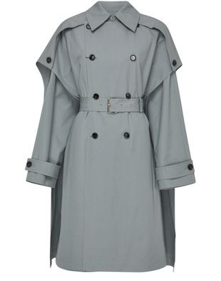 Trenchcoat-Cape aus baumwolle - BOTTEGA VENETA | 24S (APAC/EU)