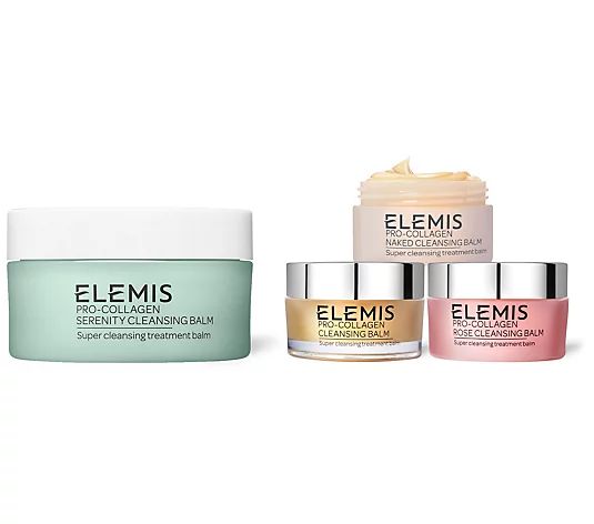 ELEMIS Pro-Collagen Serenity Cleansing Balm with Discovery Se - QVC.com | QVC