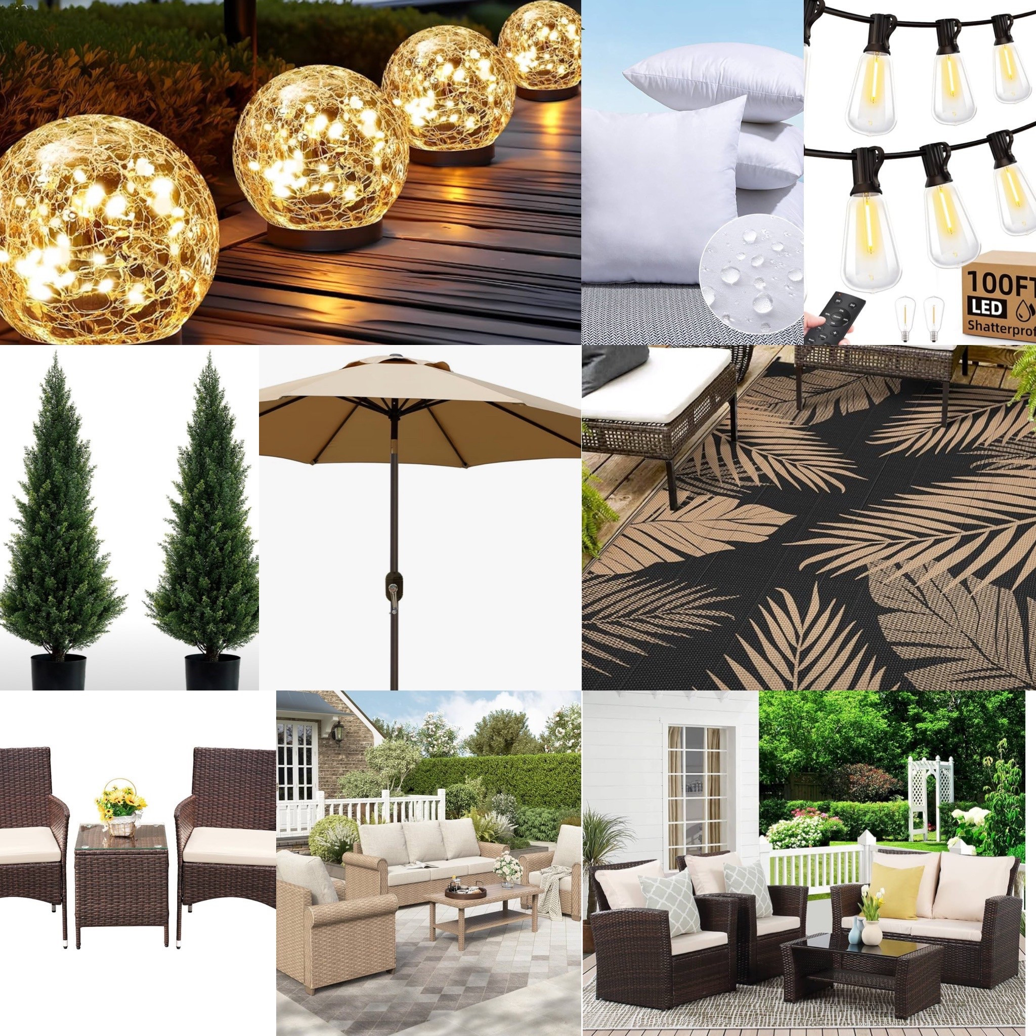 Amazon Spring Sale outdoor furniture, lights, and rugs and more!! Get ready for Summer! 


#outdoorfurniture #outdoorentertaining #outdoorrugs 

#LTKSeasonal #LTKSaleAlert #LTKParties