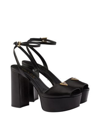 Women's Nappa Leather Platform Sandals | Bloomingdale's (US)