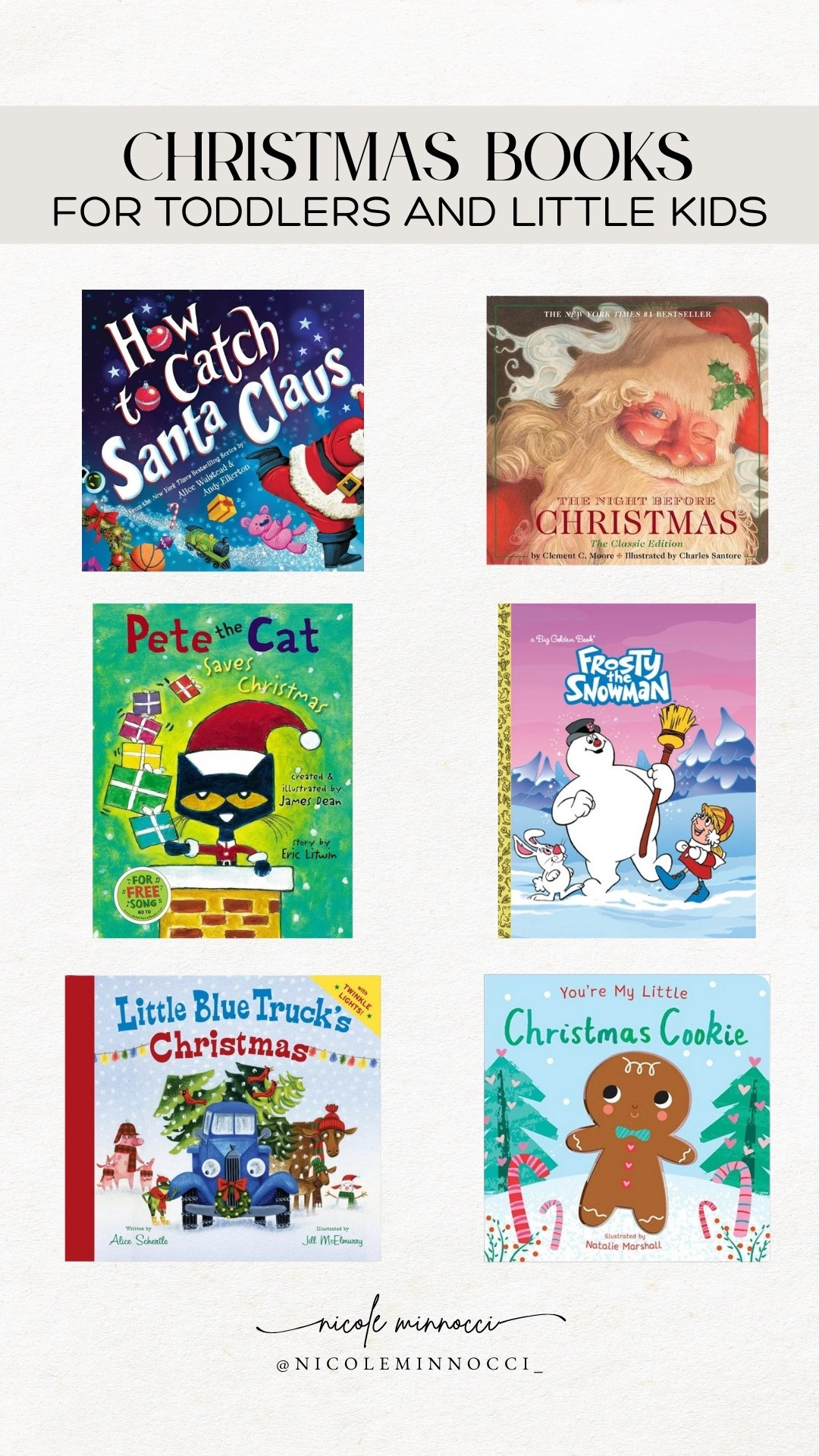 Christmas books for babies, toddlers, and little kids

#LTKmomlife #LTKKids #LTKHoliday
