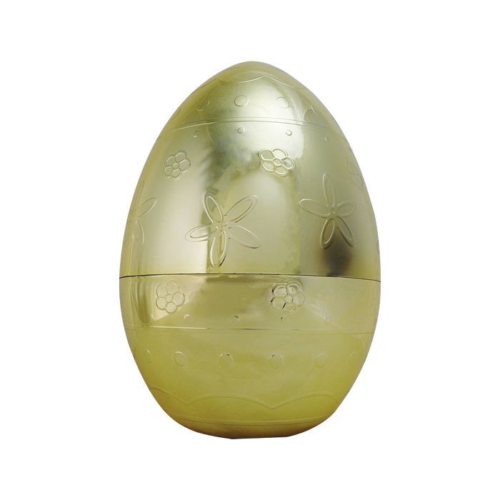 14" XL Jumbo Fillable Easter Plastic Egg Gold - Spritz™ | Target