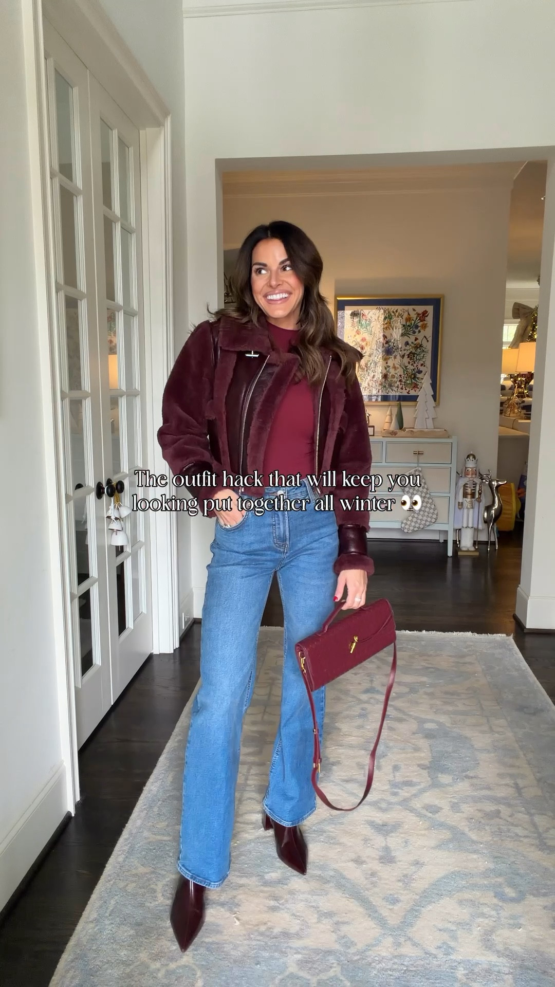 A monochromatic look is such an easy way to always look put together ❤️

Fall outfit, winter outfit, maroon outfit, Katy Harrell 

#LTKSeasonal #LTKHoliday