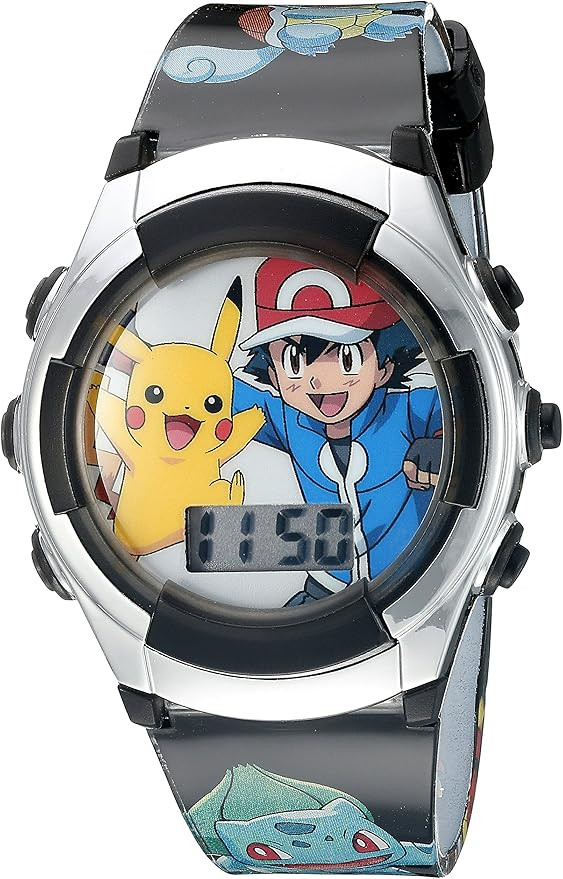 Accutime Kids Pokemon Digital LCD Quartz Watch for Toddlers, Boys, Girls and Adults All Ages | Amazon (US)