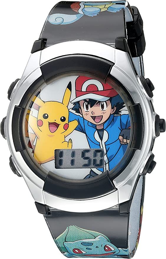 Accutime Kids Pokemon Digital LCD Quartz Watch for Toddlers, Boys, Girls and Adults All Ages | Amazon (US)