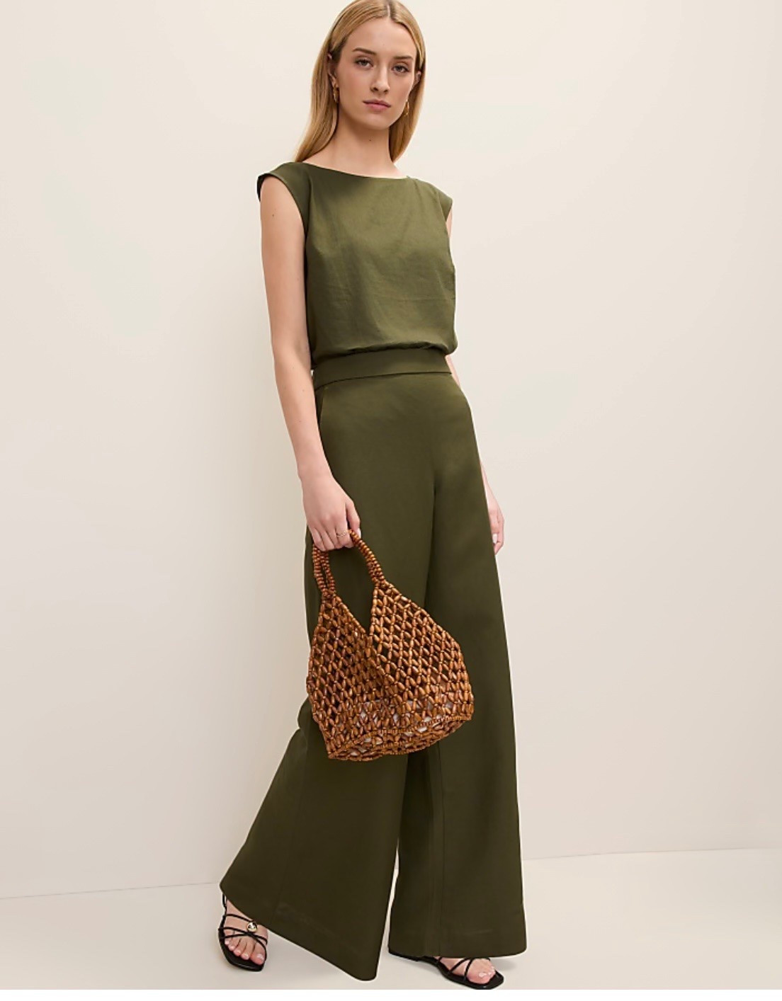 Just ordered this linen blend top and wide leg pants.  Summer outfit, work outfit

#LTKootd #LTKSeasonal #LTKdayinmylife