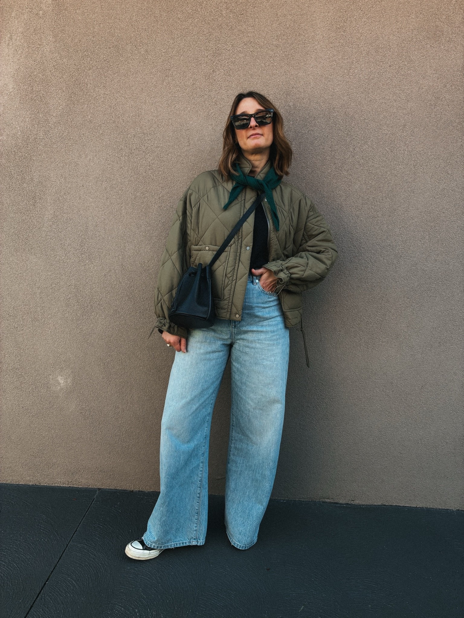 Jeans - Country Road. Wearing my usual size 8. 
Tee - Assembly Label. Wearing 8
Jacket - Nude Lucy. Wearing my usual small
Converse - Tts

#LTKstyletip #LTKtravel #LTKshoes