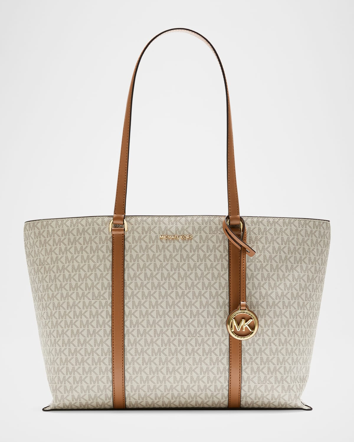 Temple Monogram Logo Tote Bag | Neiman Marcus