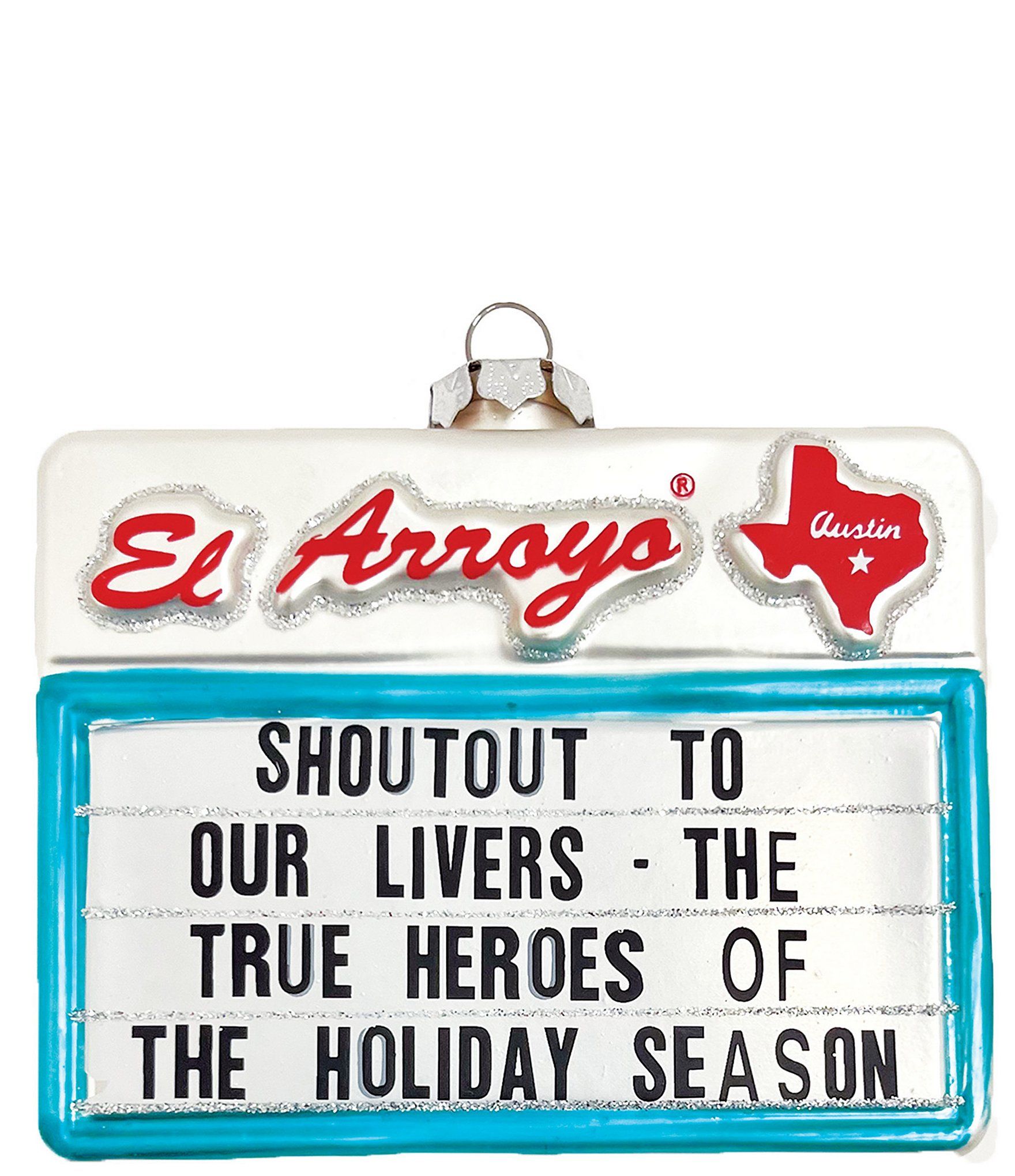 Holiday Heroes Marquee Sign Ornament | Dillard's