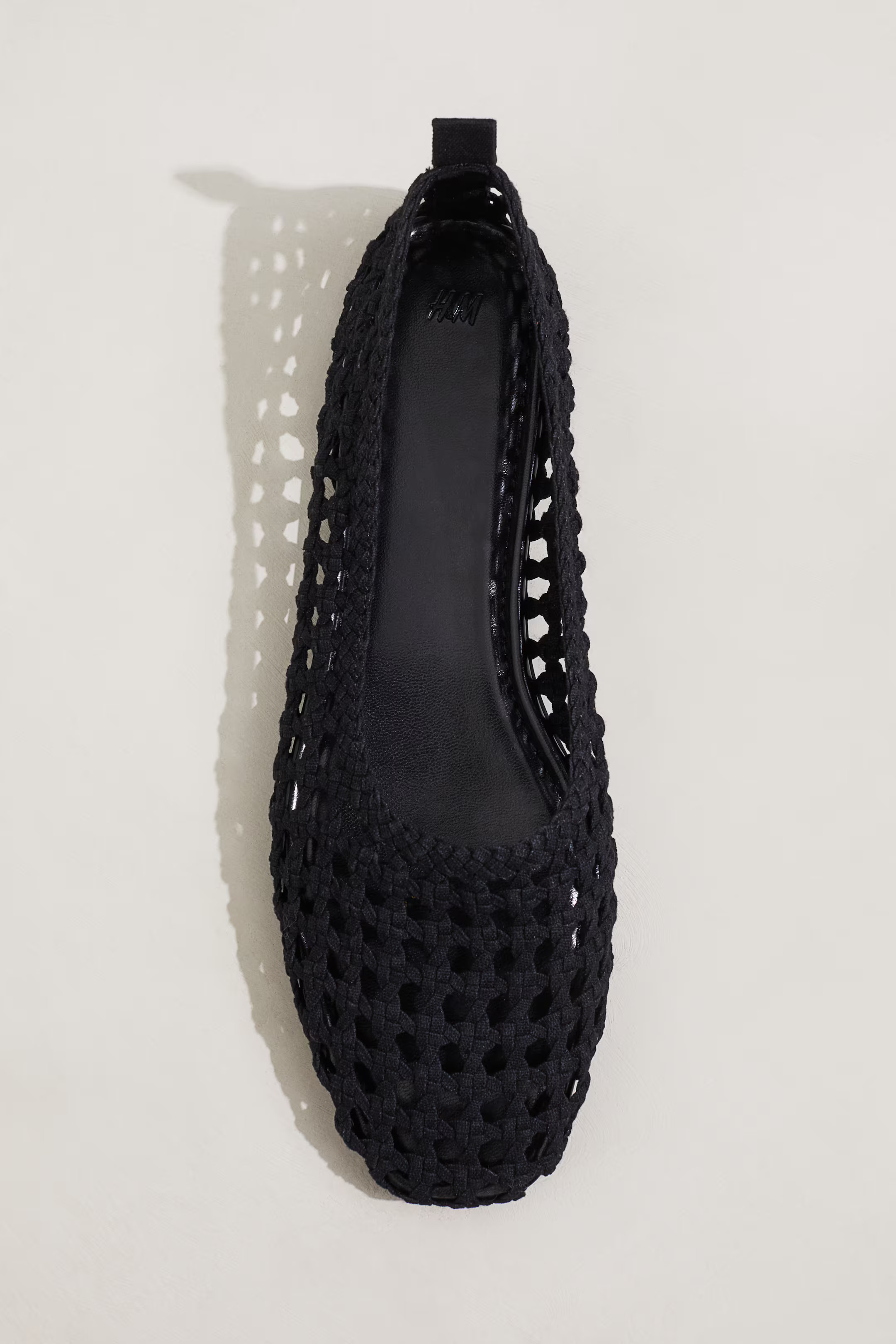 Braided Ballet Flats - Black - Ladies | H&M CA | H&M (US + CA)