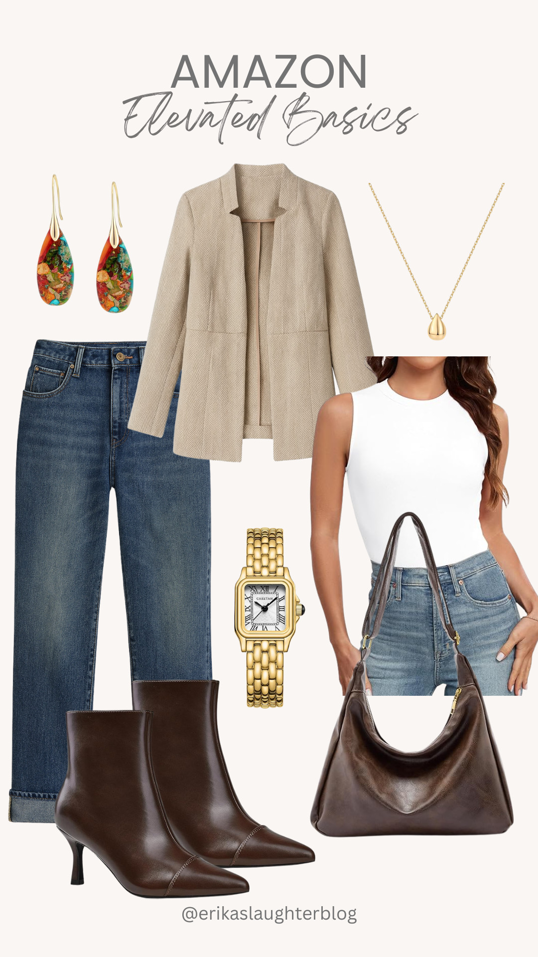Neutral layers, classic denim, and timeless accessories — effortless fall style from Amazon.

#ElevatedBasics #AmazonStyle  #TimelessLooks #WardrobeRefined #EverydayElegance #AmazonFashionFinds


 

 #LTKStyleTip #LTKShoeCrush #LTKItBag