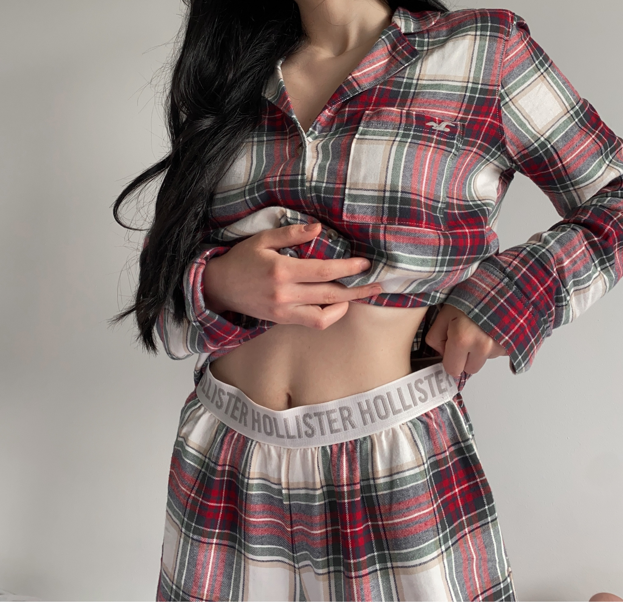 Plaid sleep set, perfect for the holidays 
Green, red, pjs, matching, cute, cozy, comfy outfit, lounge wear, Christmas pajamas, light weight pants, long sleeve shirt, button down

#LTKHoliday #LTKSeasonal
