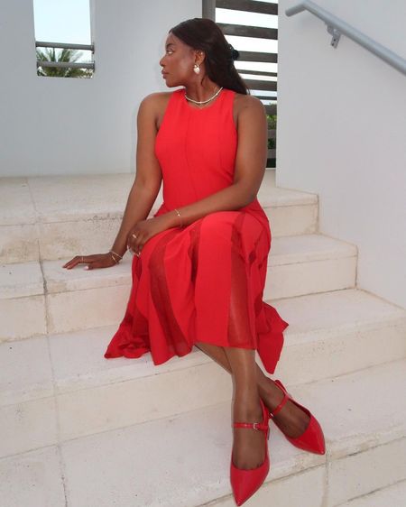 All red look to kick off the spring season! 

Marc fisher red heels from DSW
Red maxi dress - similar styles linked below 

#spring #springtrends #dsw #ootd #vacation 

#LTKSeasonal #LTKstyletip #LTKtravel