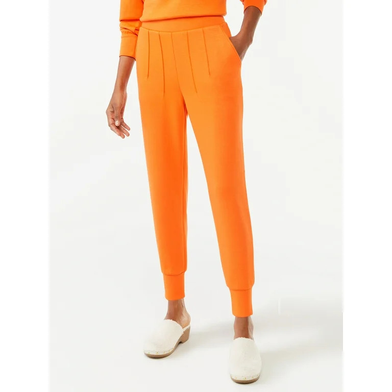 Scoop Women's Scuba Knit Jogger Pants | Walmart (US)